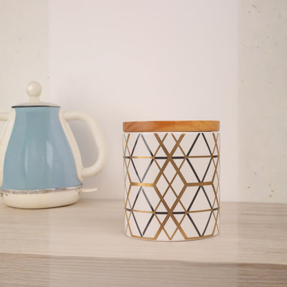 Ceramic Kitchen Storage Jar with Lid