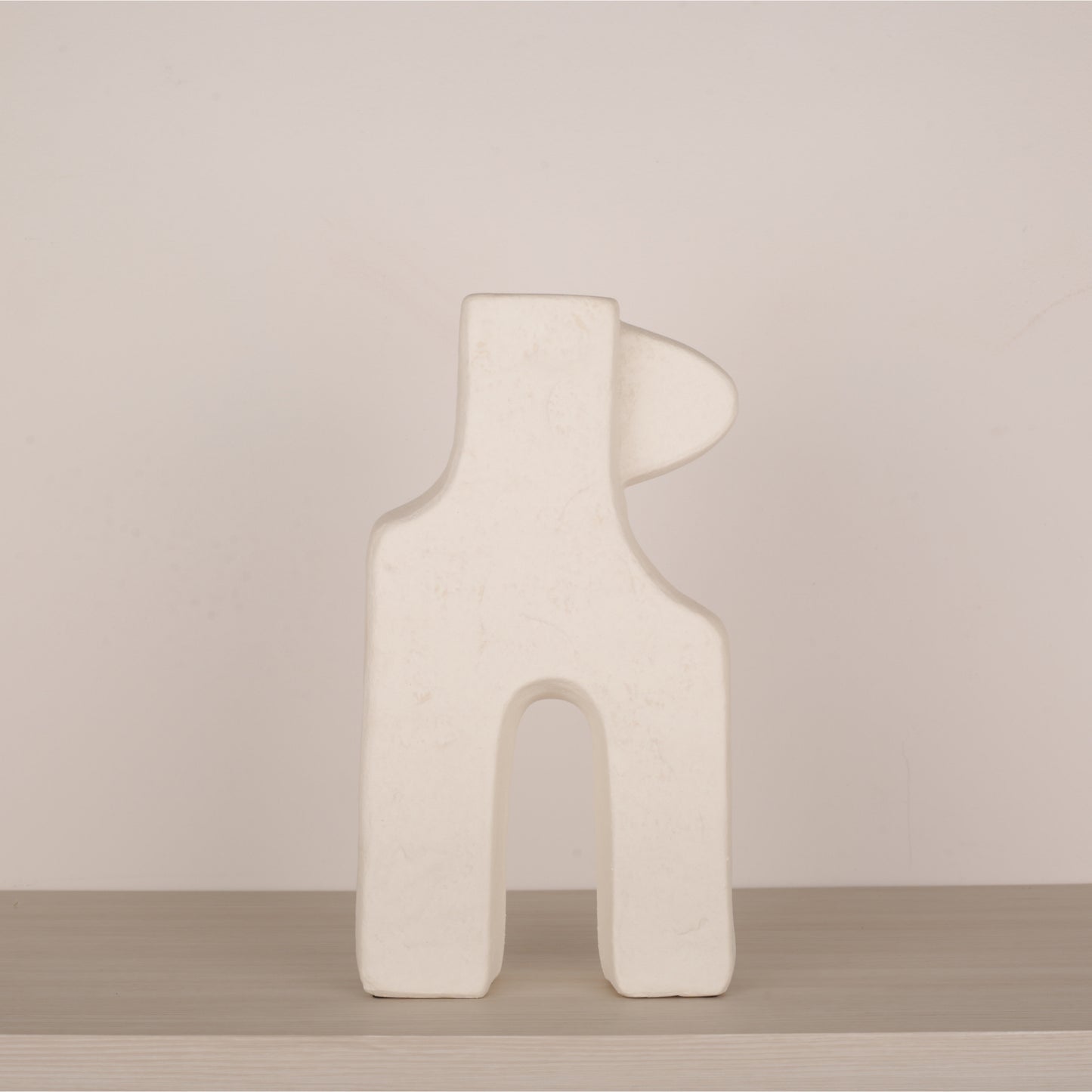 Single-Ear Square Foot Flower Vase