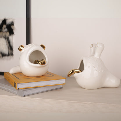 Golden Fish Figurine Decorative Ornament