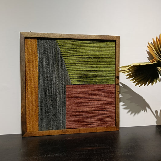 Colourful Jute Wooven Wall Art