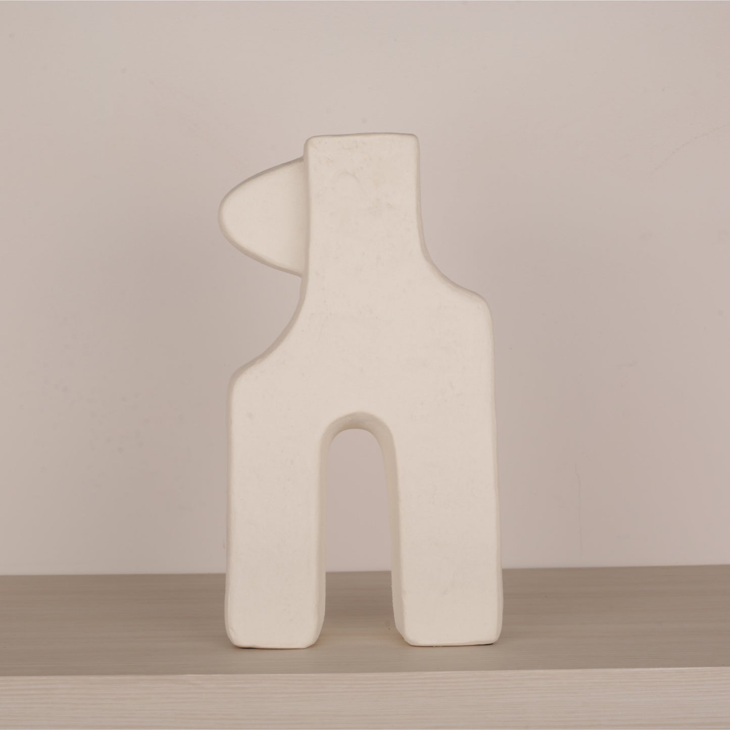 Single-Ear Square Foot Flower Vase