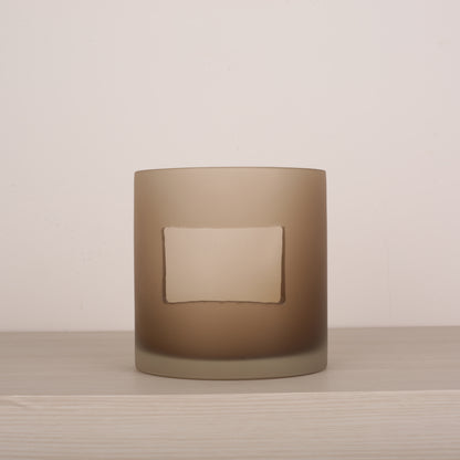 Geometry Hollow Tabletop Glass Vase