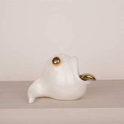 Golden Fish Figurine Decorative Ornament