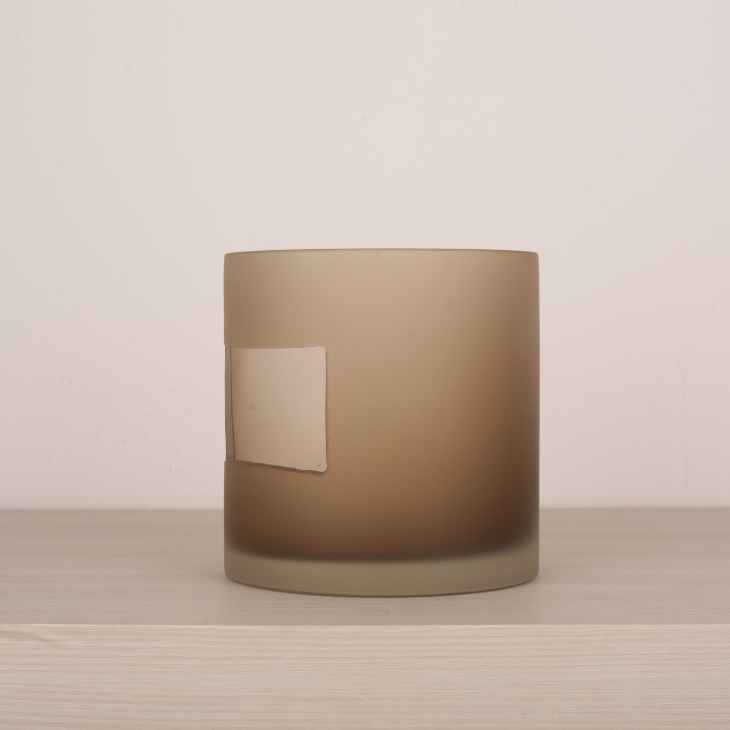 Geometry Hollow Tabletop Glass Vase