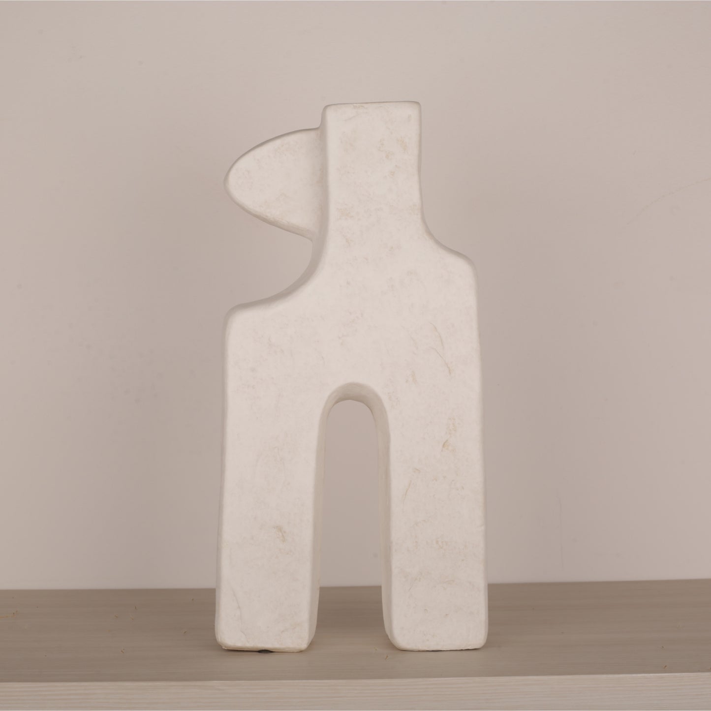 Single-Ear Square Foot Flower Vase