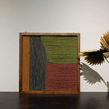 Colourful Jute Wooven Wall Art