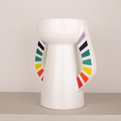 Colorful Handle Table Décor Flower Vase