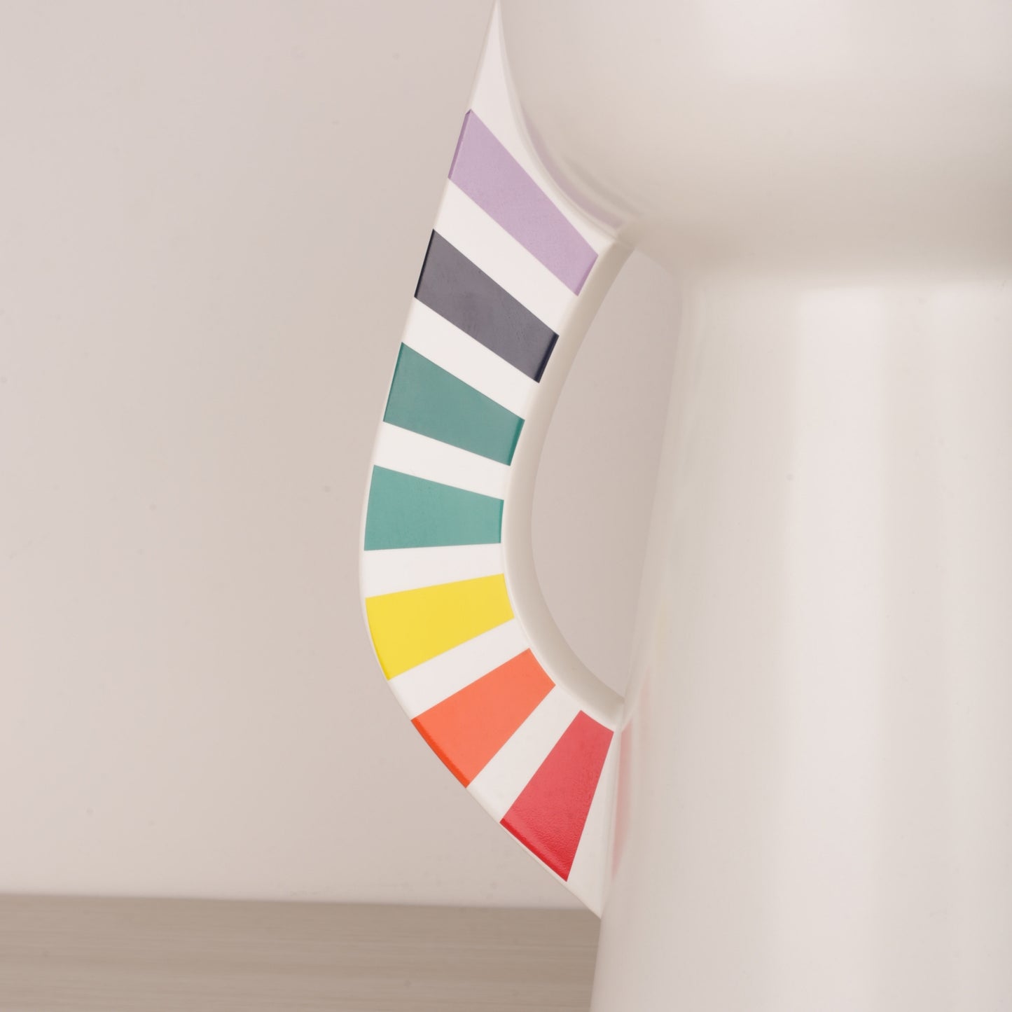 Colorful Handle Table Décor Flower Vase