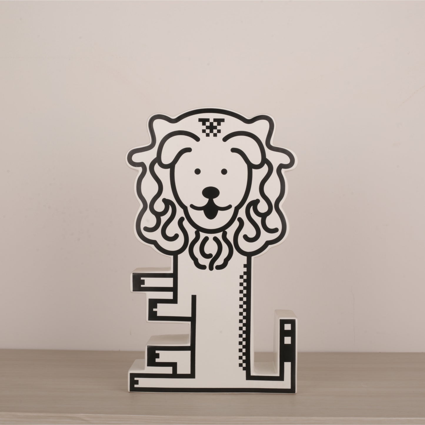 Lion Animal Figurine Tabletop Décor Accent