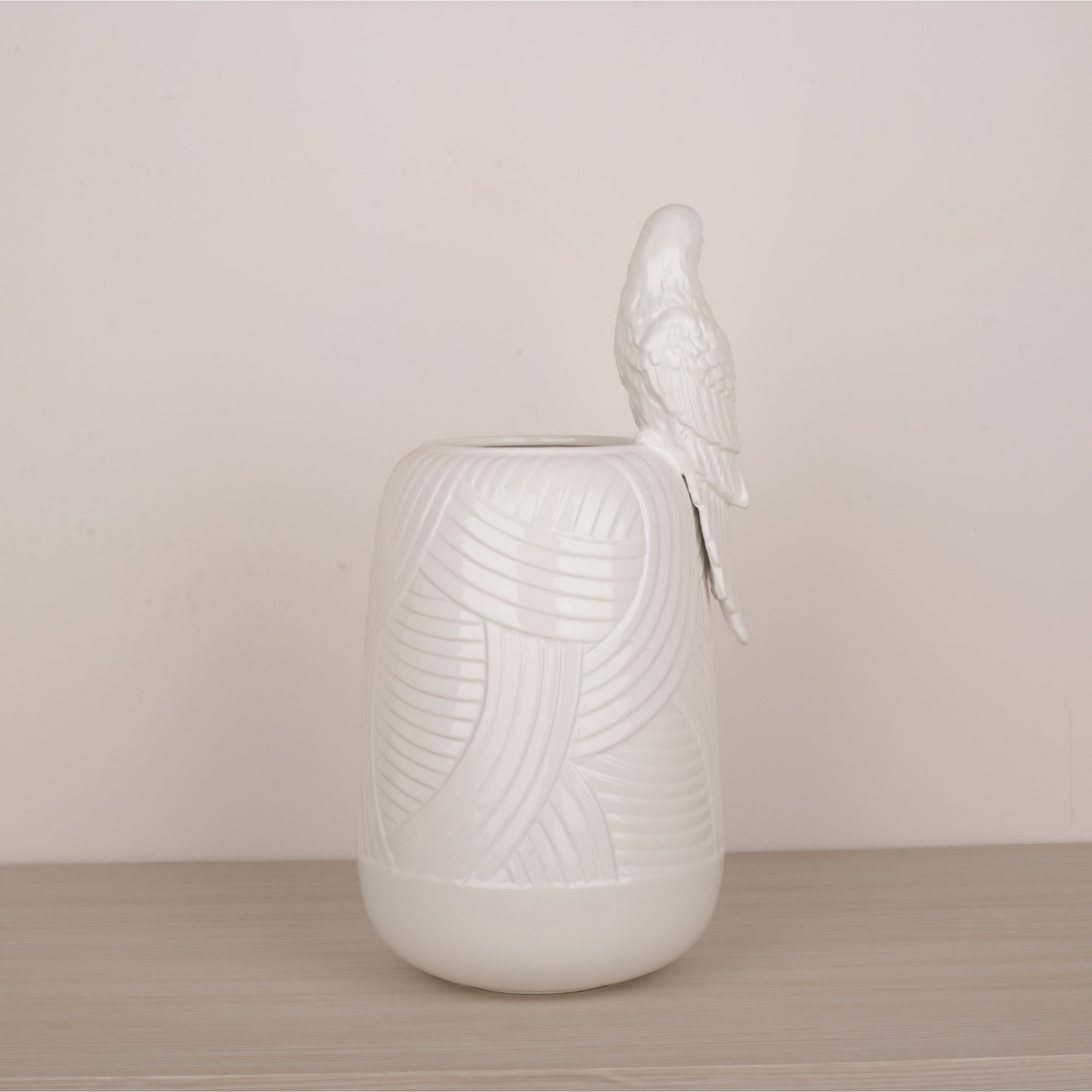 Handmade Animal Carving Decoration Flower Vase
