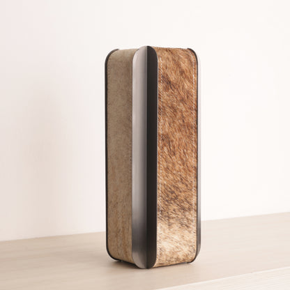 Multicolour Leather Tabletop Vase