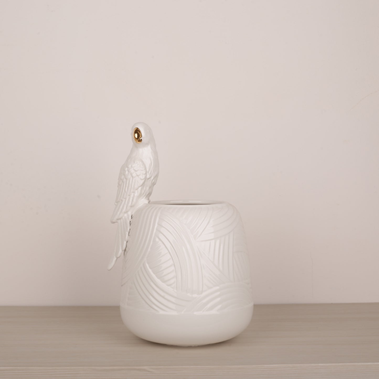 Handmade Animal Carving Decoration Flower Vase