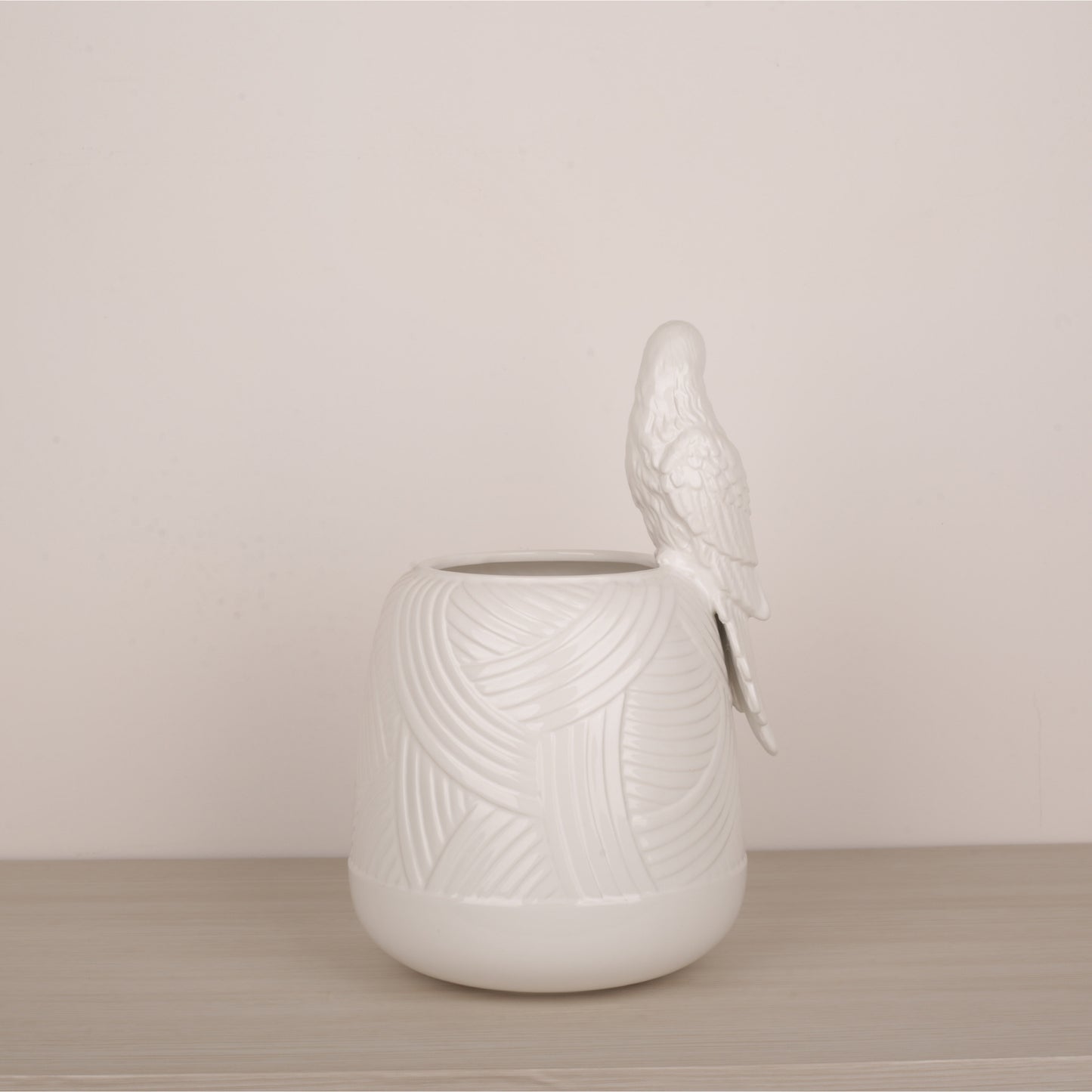 Handmade Animal Carving Decoration Flower Vase