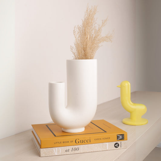 U Shape Nordic Ceramic Table Décor Vase