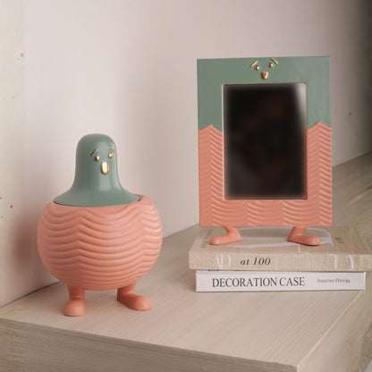 Animal Structured Ceramic Photo Frame