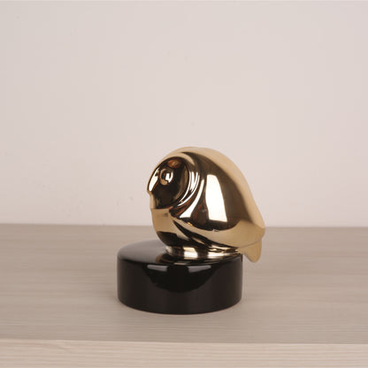 Gold Owl Animal Tabletop Décor