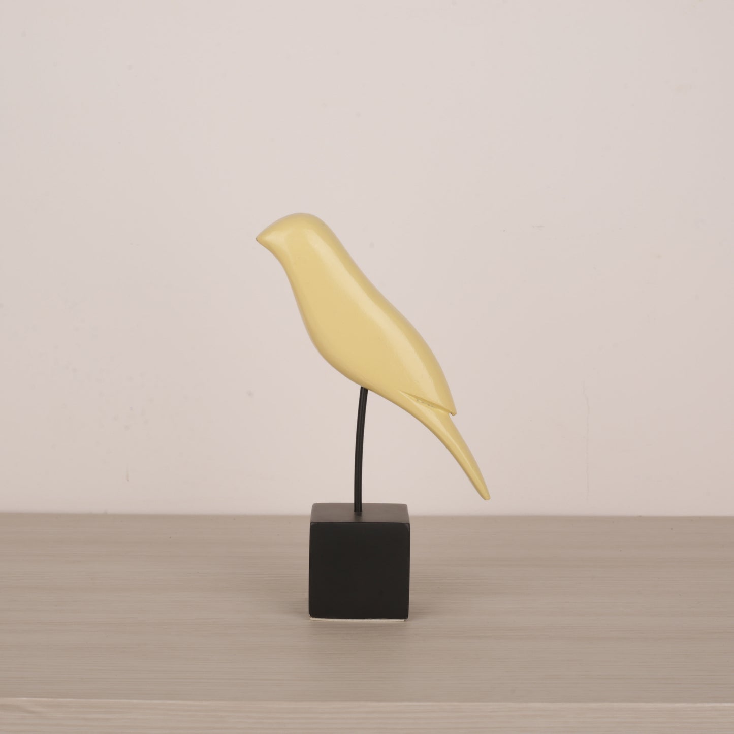 Multicolor Wooden Bird Figurine Table Décor