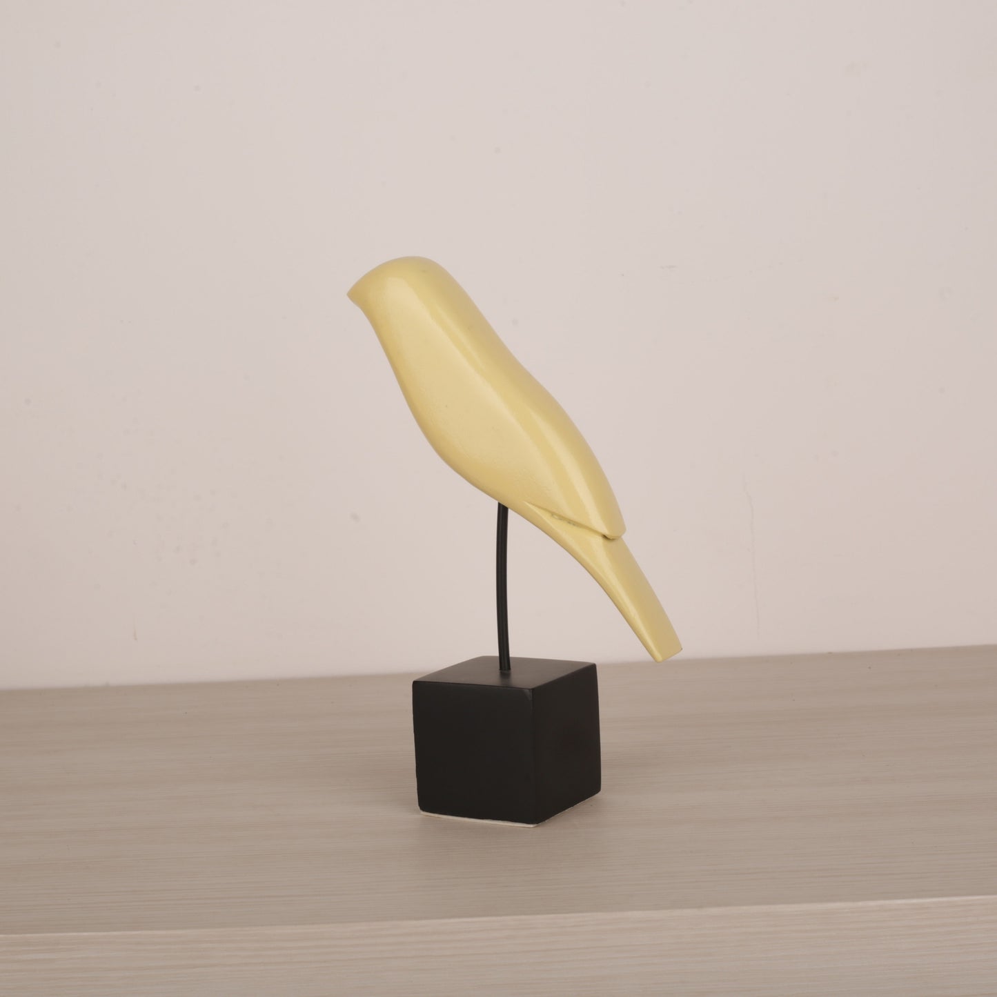 Multicolor Wooden Bird Figurine Table Décor