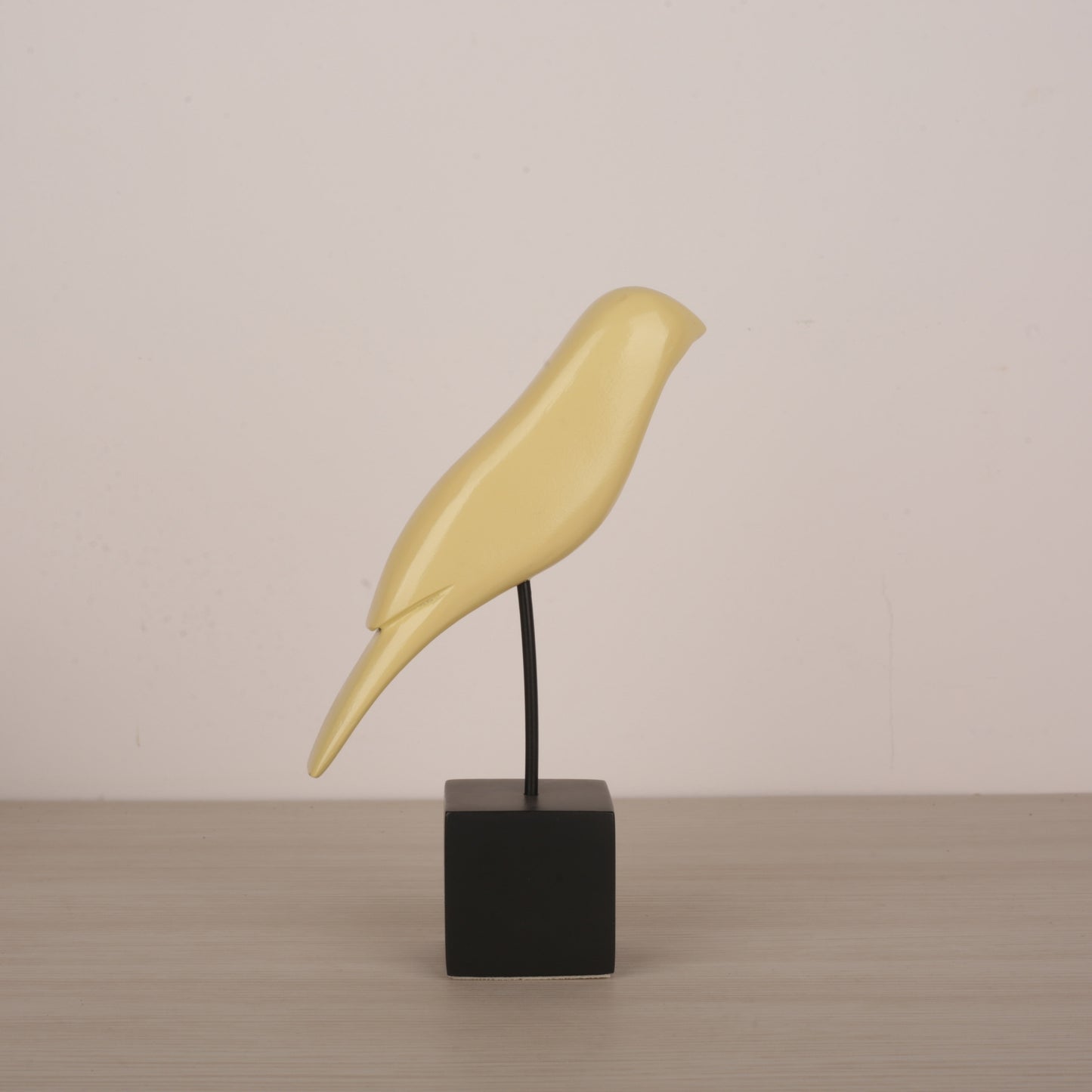 Multicolor Wooden Bird Figurine Table Décor