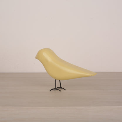 Multicolor Crow Figurine With Iron Nail Legs