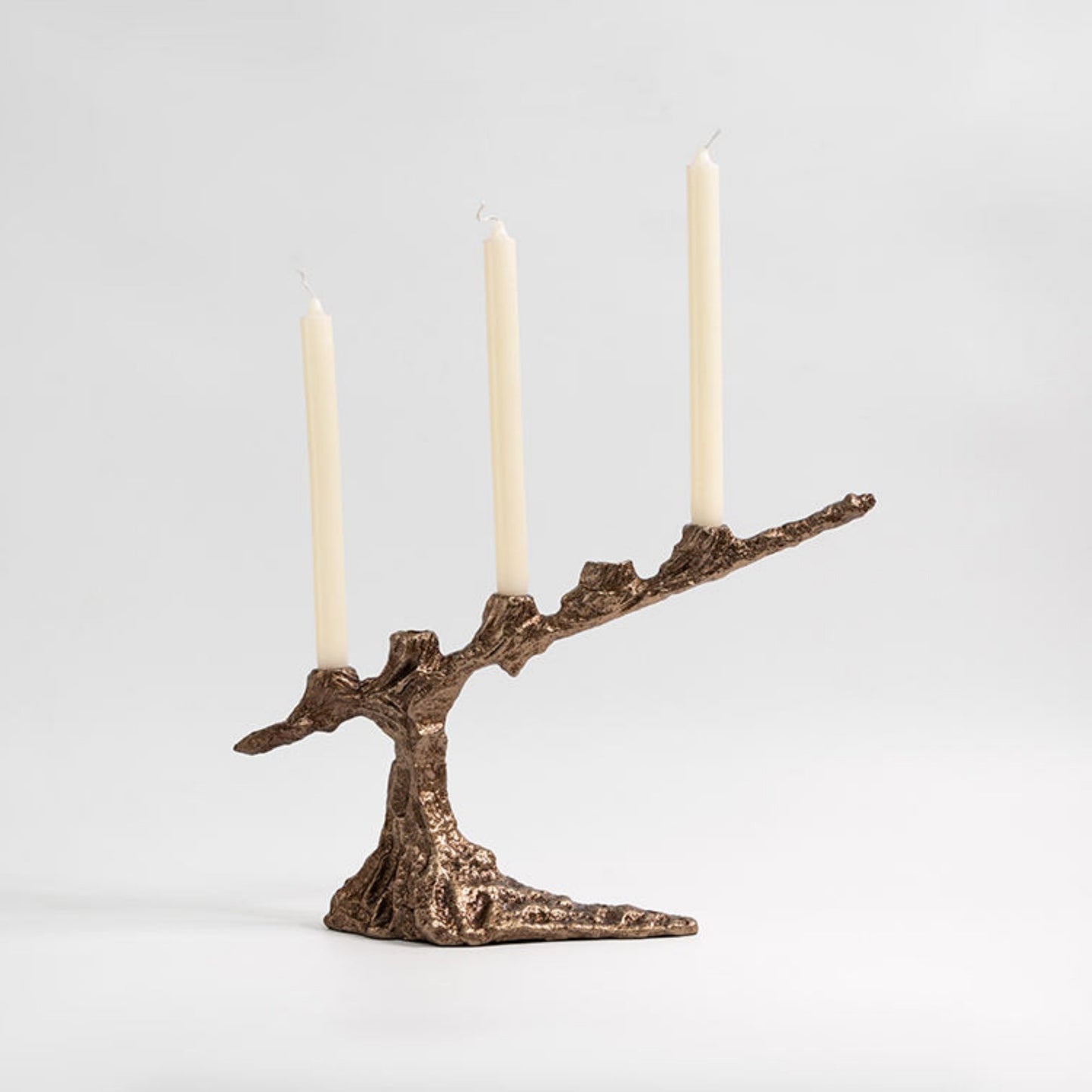 Golden Vintage Candle Holder