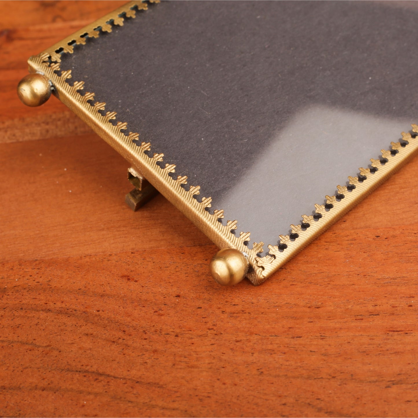 Brass Carved Frame Table Photo Frame