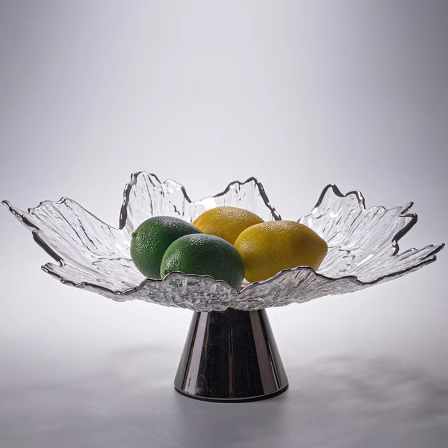Minimalist Art Fruit Plate High-End Glass Ornament