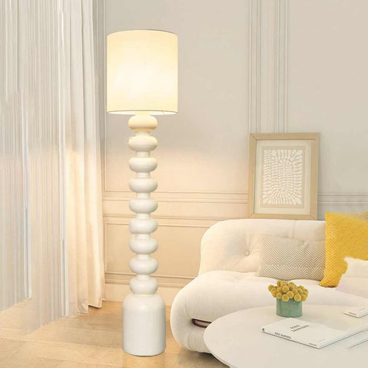 Resin Column Floor Lamp
