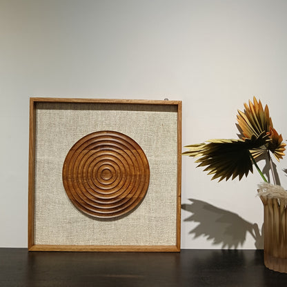 Circle Design Abstract Wall Art