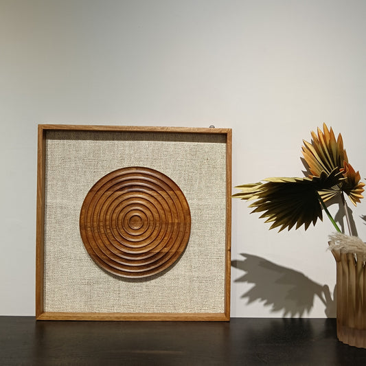 Circle Design Abstract Wall Art