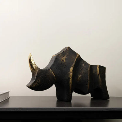 Rhinoceros Tabletop Décor Ornament