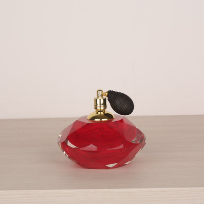 Hand Blown Glass Perfume Bottle with Unique Designs
