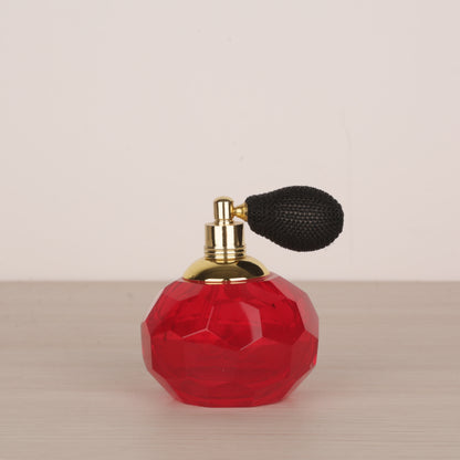 Hand Blown Glass Perfume Bottle with Unique Designs