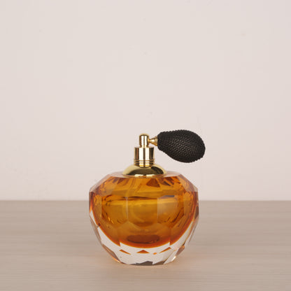 Hand Blown Glass Perfume Bottle with Unique Designs