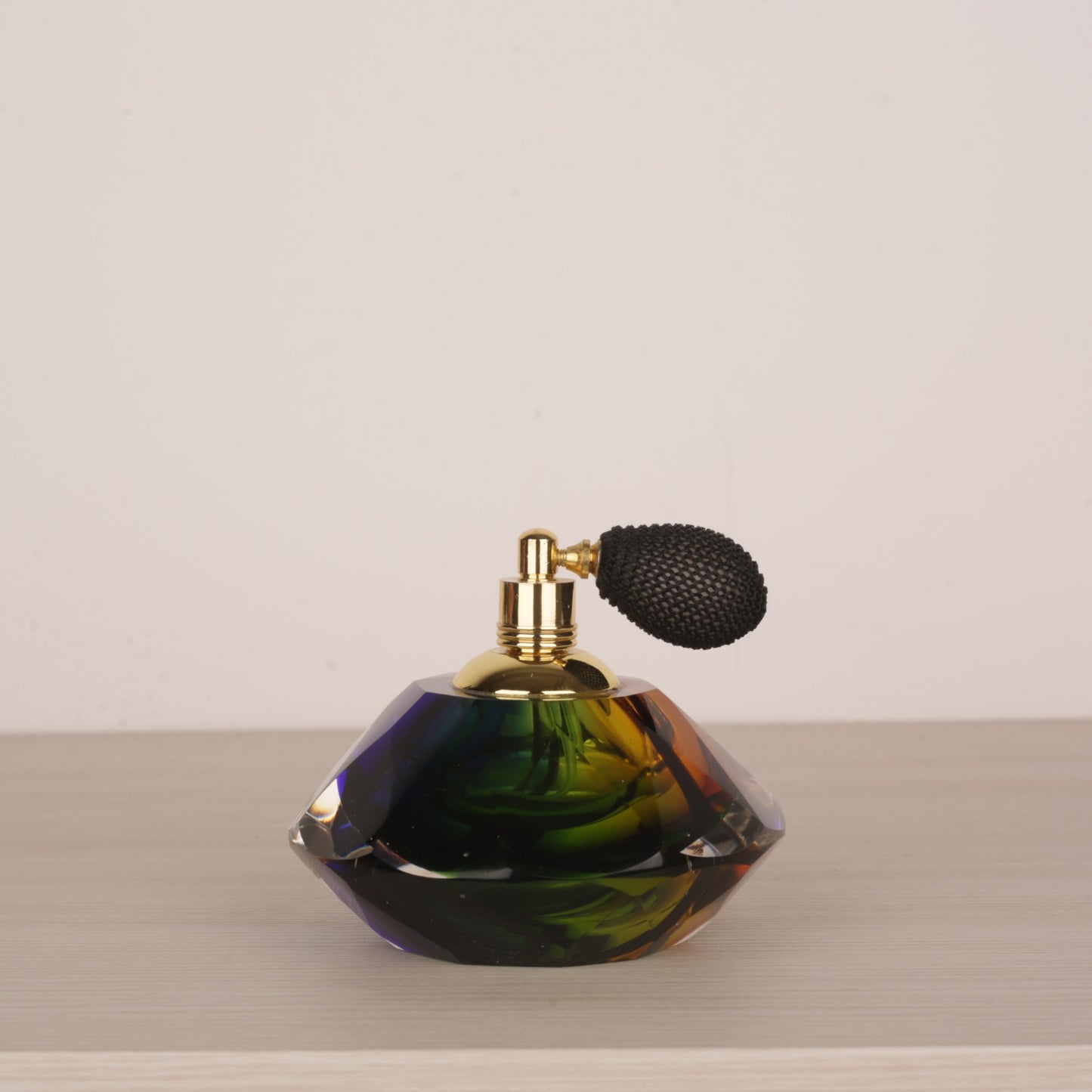 Hand Blown Glass Perfume Bottle with Unique Designs