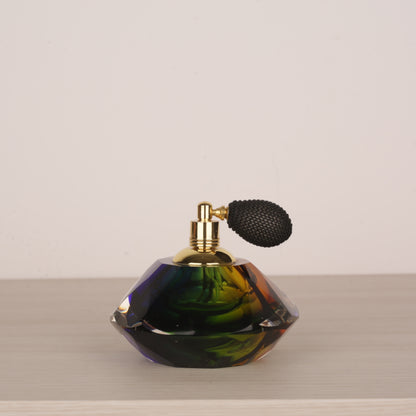 Hand Blown Glass Perfume Bottle with Unique Designs