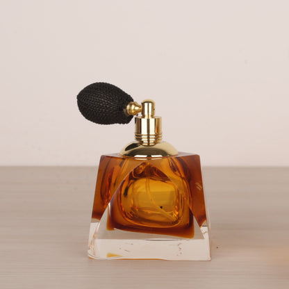 Hand Blown Glass Perfume Bottle with Unique Designs