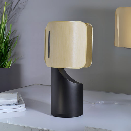 Vintage Fabric Shade Mini Desk Lamp