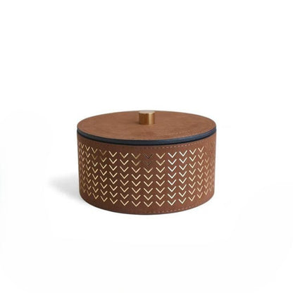 Leather Organizer Jewelry Box