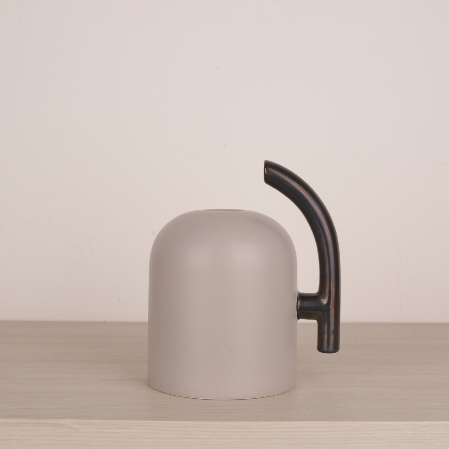 Nordic Modern Design Black Handle Flower Vase