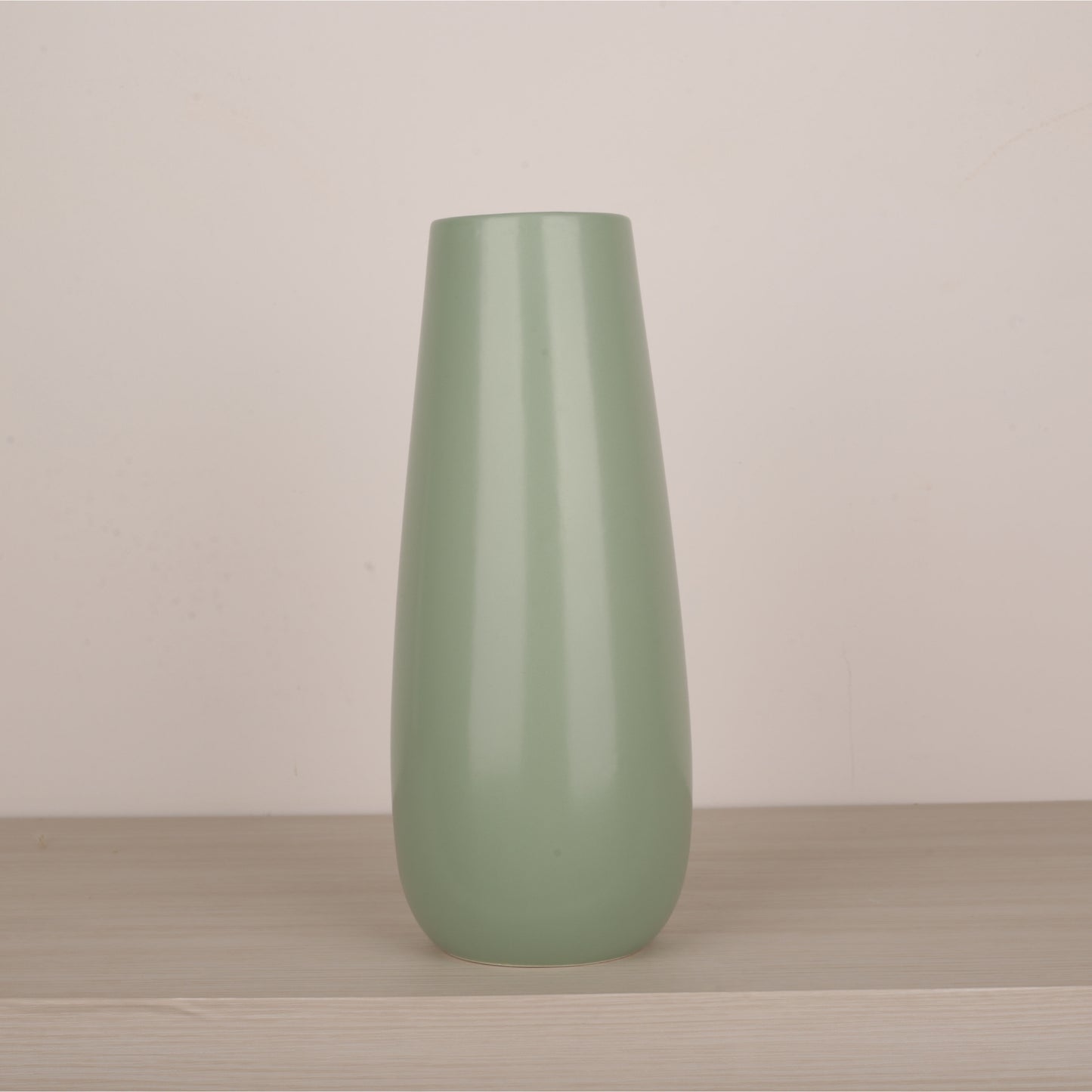 Cylindrical Shape Decoration Vase (Green, Pink, White)