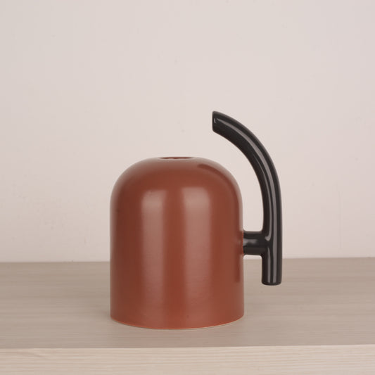 Nordic Modern Design Black Handle Flower Vase