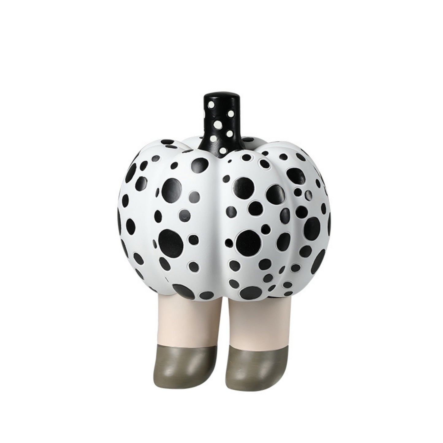 Pumpkin Dotted Doll Figurine Décor Accent