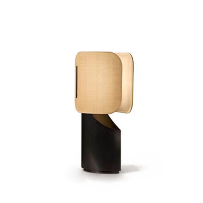 Vintage Fabric Shade Mini Desk Lamp