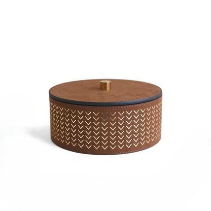 Leather Organizer Jewelry Box