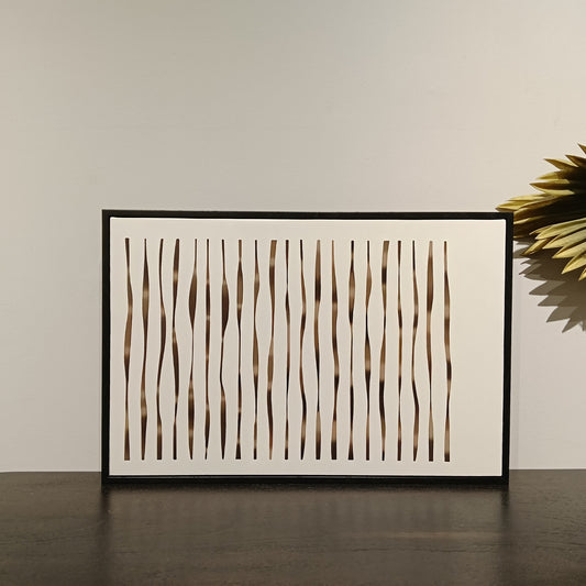Abstract Line Design Canvas Painting