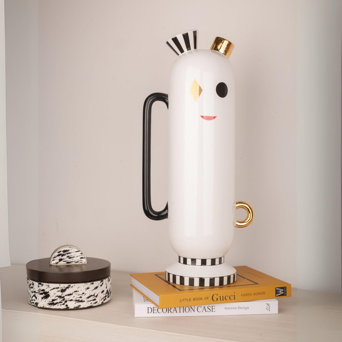 Cartoon Animal Shape One Handle Table Decor Vase