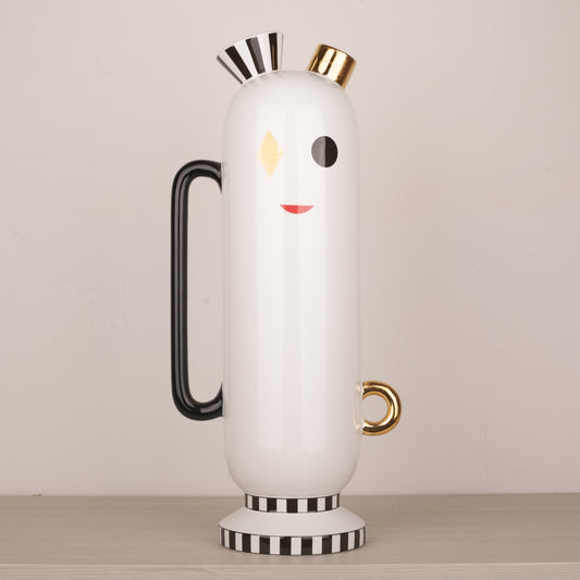 Cartoon Animal Shape One Handle Table Decor Vase