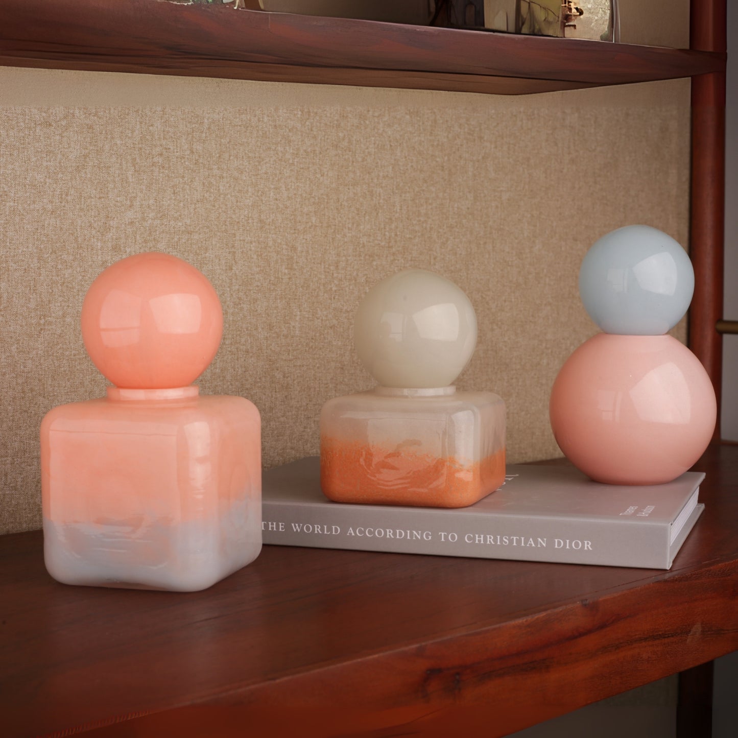 Multicolor Glass Versatile Decorative Accents