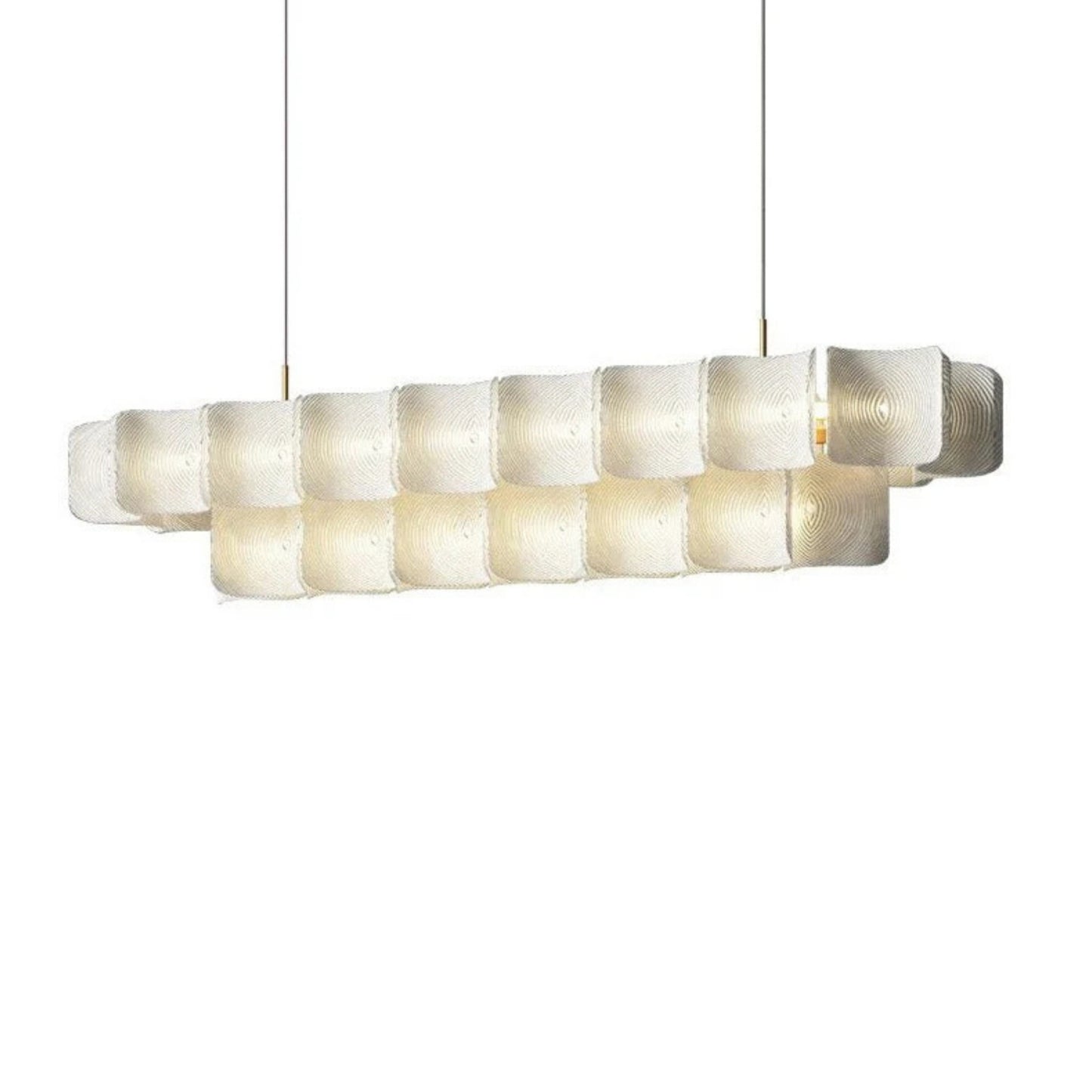 Acrylic Liner Ripple Pendent Light